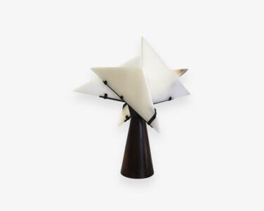Crosscut Furniture Premium Wooden Bed Side Table lamp