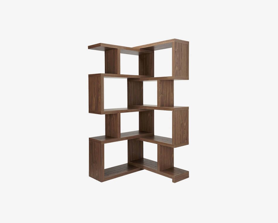 Alex Engineered Wood Bookshelf Storage Cabinet - Image 3